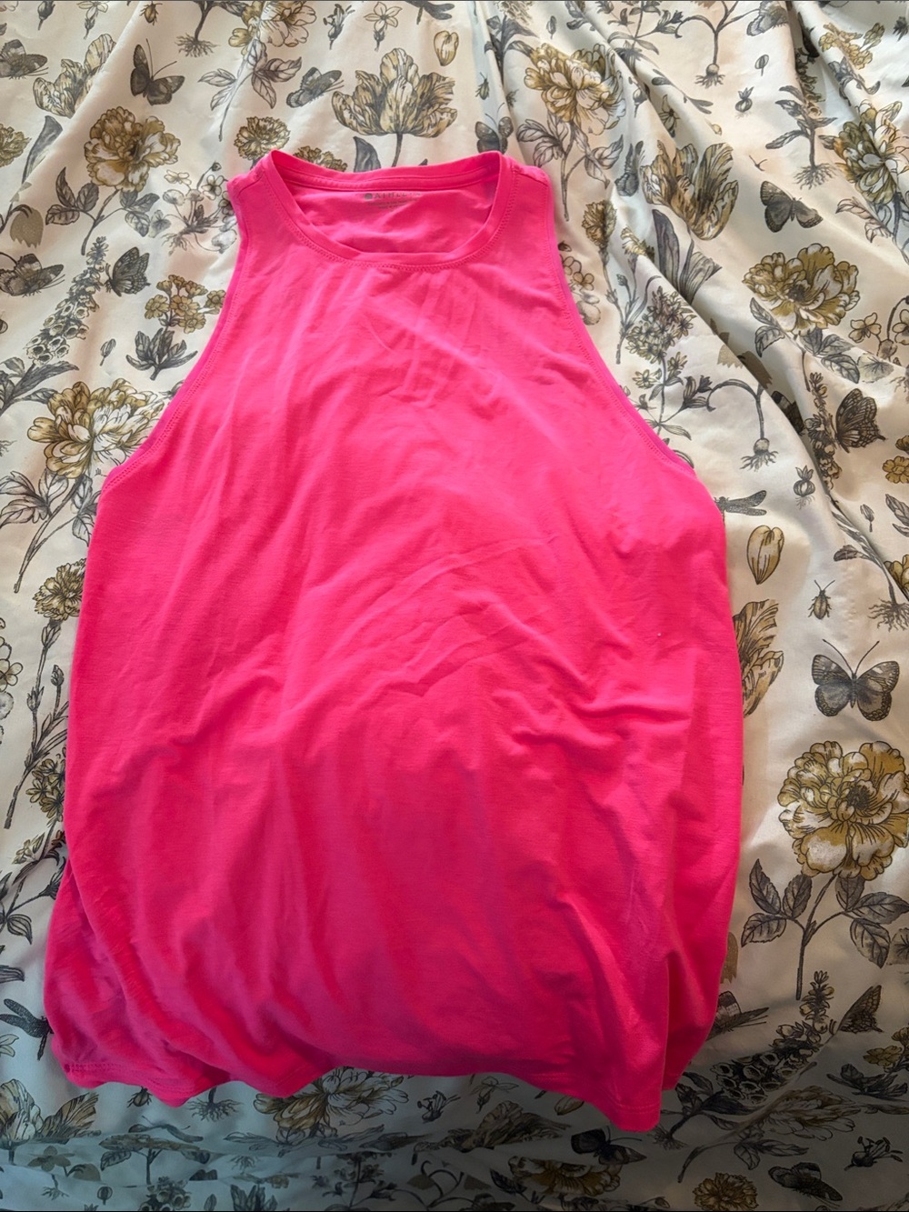 Athleta Women's Hot Pink Sleeveless Tank Top